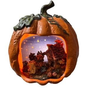 Boyds Bears & Friends Bradley Boo Bear with Spooks…Tricks? Or Treats? Lit Decor